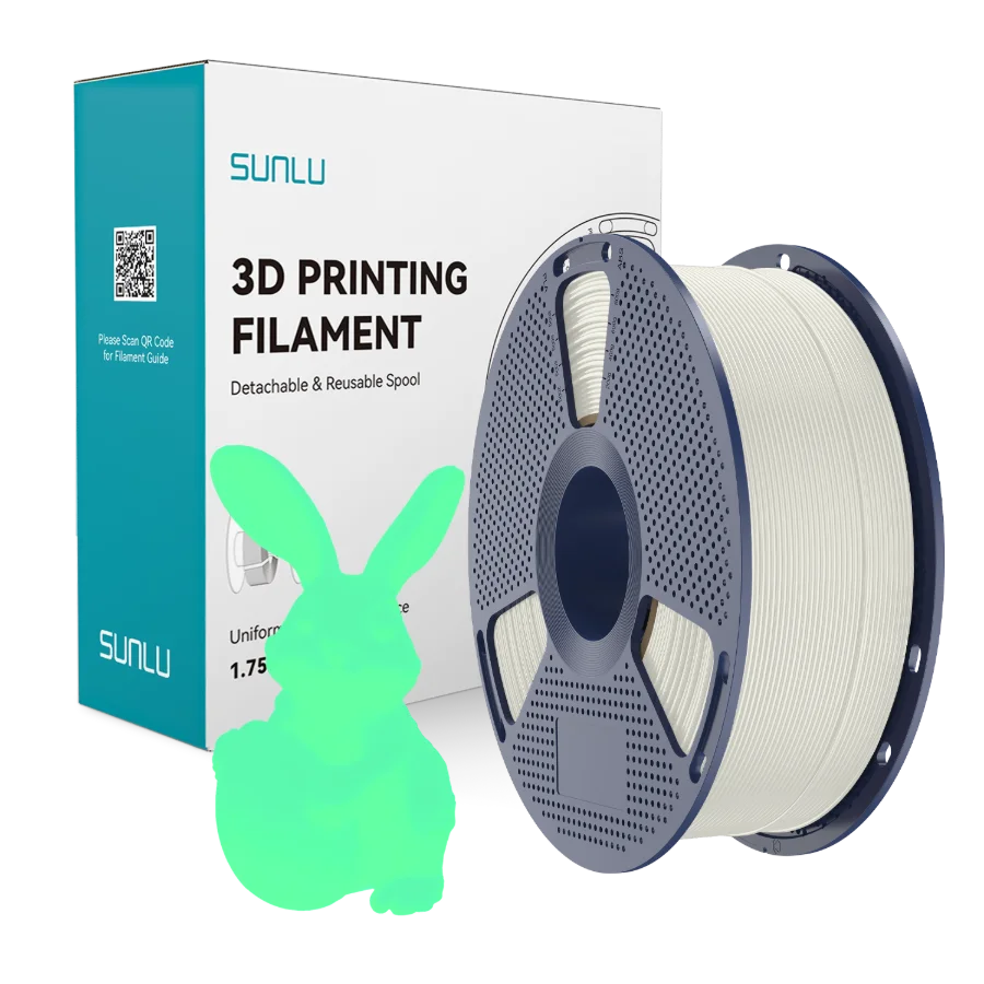 PETG Glow In The Dark White