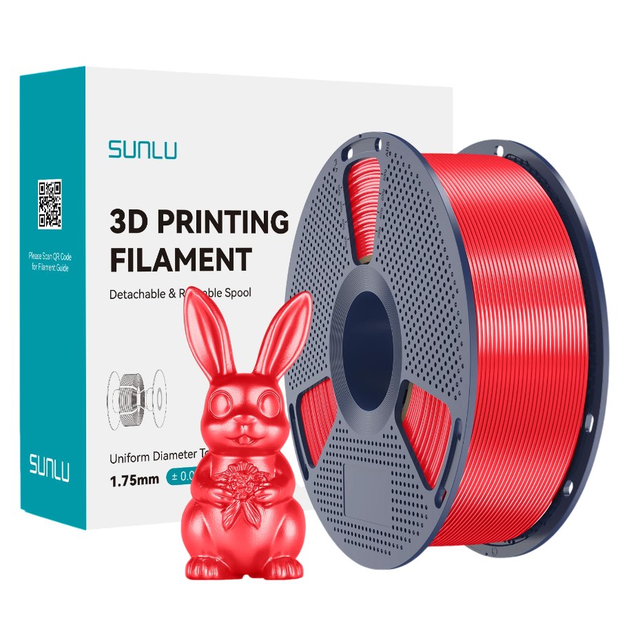 Silk PLA+ Red