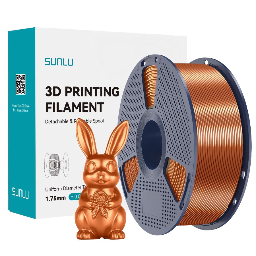 Silk PLA+ Red Copper