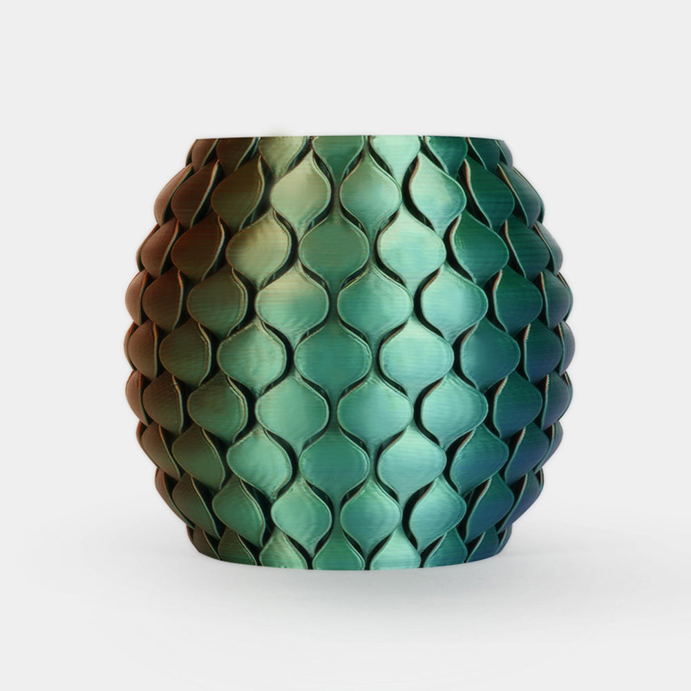 SUNLU Silk PLA+ Tri-Color Помаранчевий/Синій/Зелений — колір у виробі